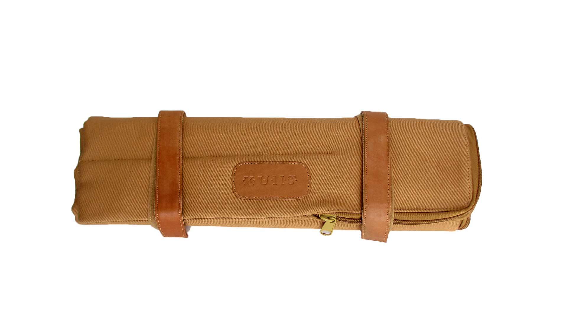 Küng, Rolltasche aus Stoff mit Leder (9 Fächer, 670X380)