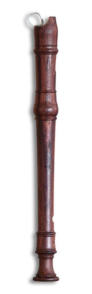 Mollenhauer, chain pendant, rosewood ( length 8 cm ), playable