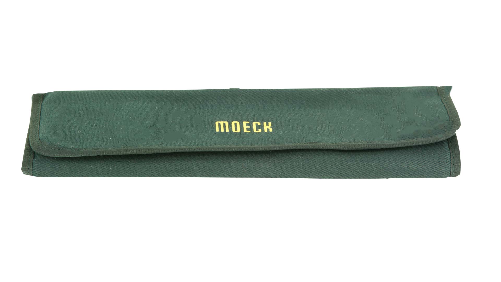 Moeck, Blockflötentasche mit Ledereinfassung, schwarz Sopran 2-teilig