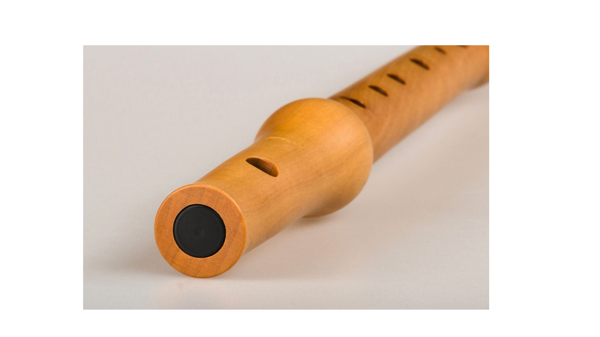 Mollenhauer, "Picco", small transverse flute in c'', baroque double hole, pearwood