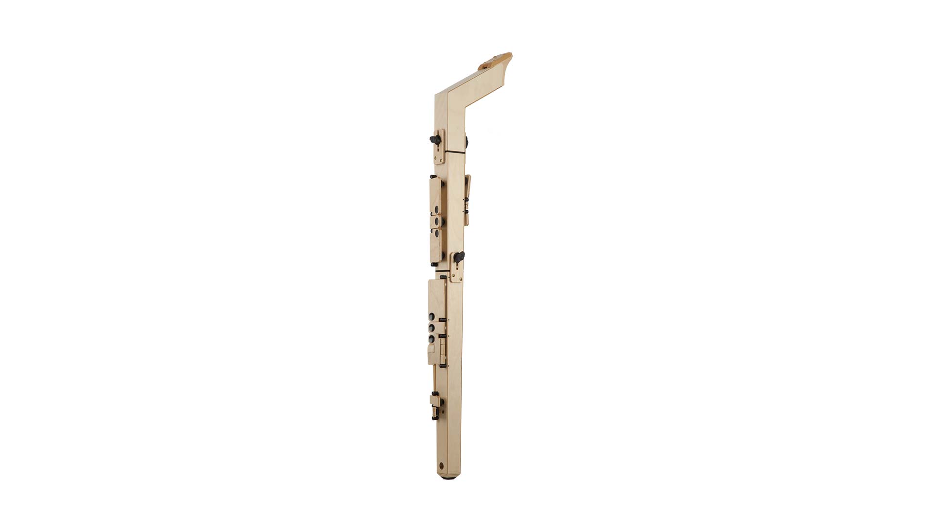 Paetzold by Kunath, basset recorder in f, "Master", "Direct Blow", 442 Hz, natural, birch plywood