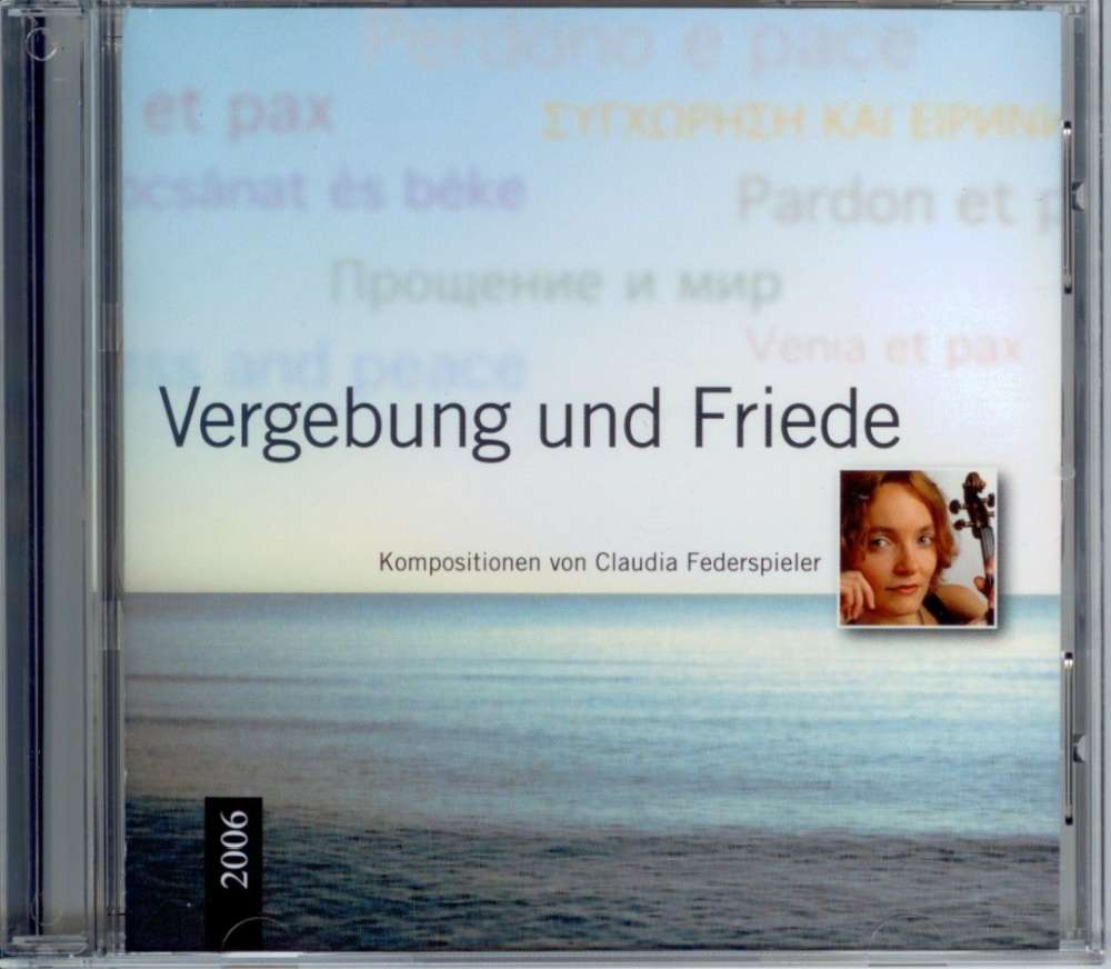 CD: Vergebung und Friede - Sabine Federspieler