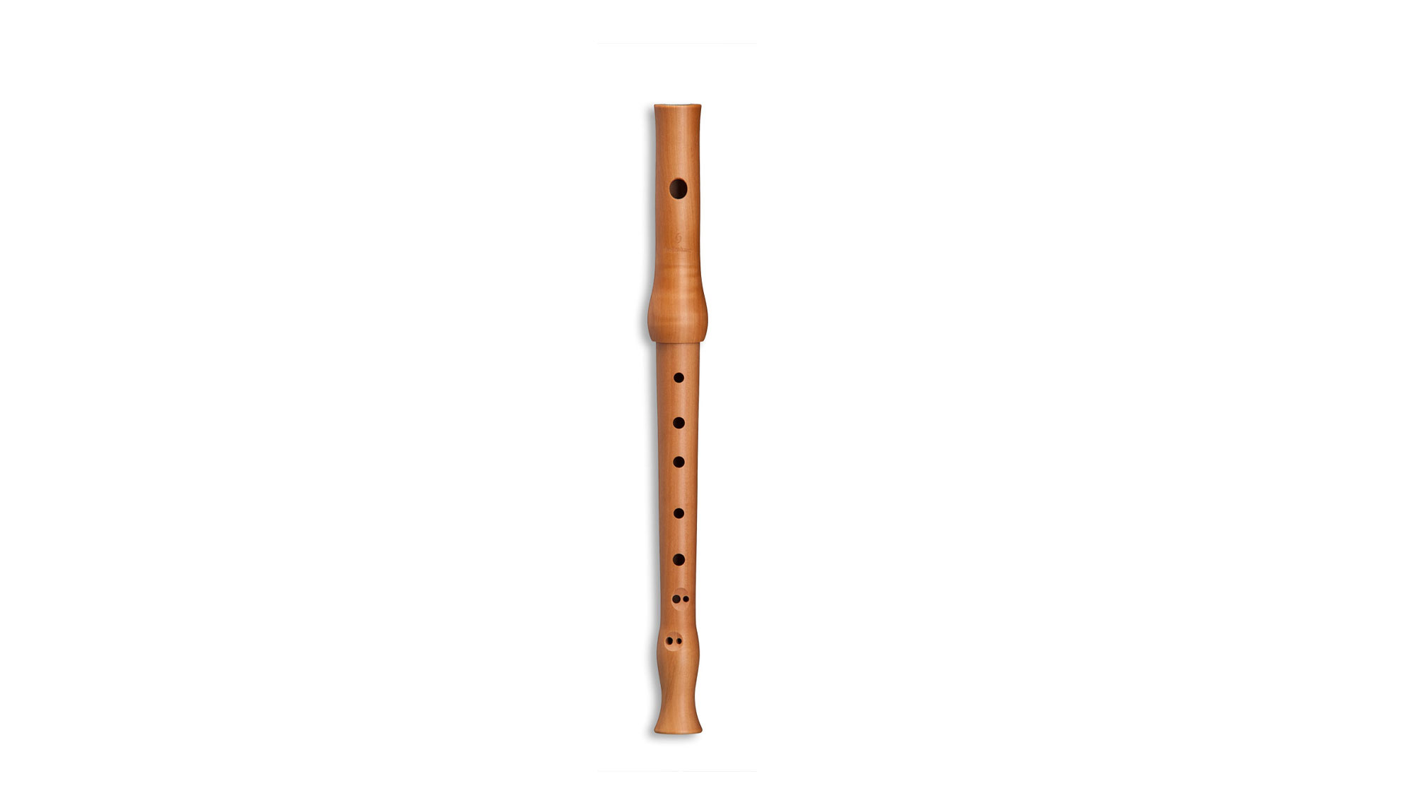 Mollenhauer, "Picco", small transverse flute in c'', baroque double hole, pearwood