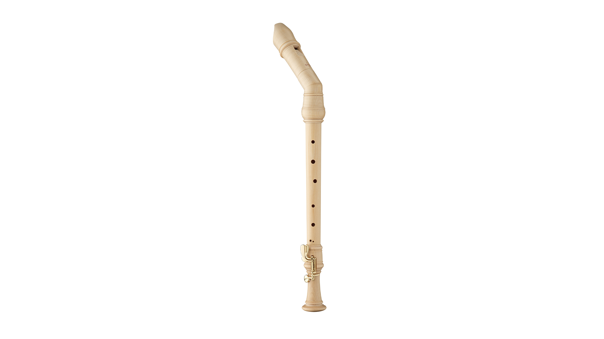 Moeck, "Rottenburgh", bent tenor in c', baroque double hole, double key, maple