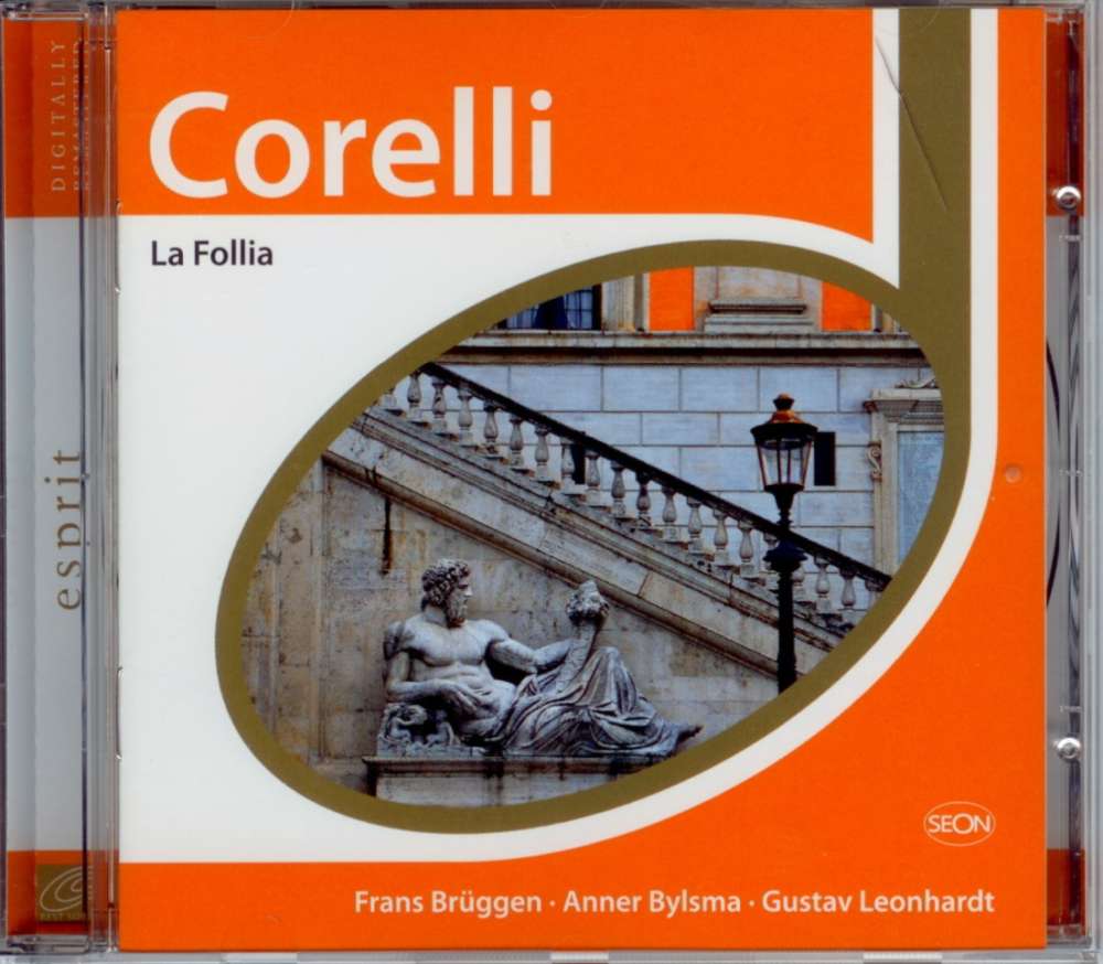 CD: Corelli La Follia - Frans Brüggen, Anner Bylsma, Gustav Leonhardt